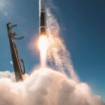 Rocket Lab launch - pic. Rocket Lab